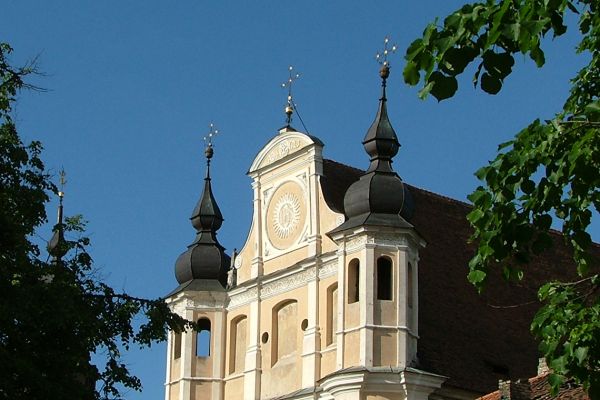 One of Vilnius's many churches