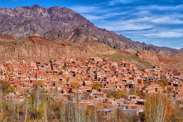 Traditional mountain village of Abyaneh, Iran
