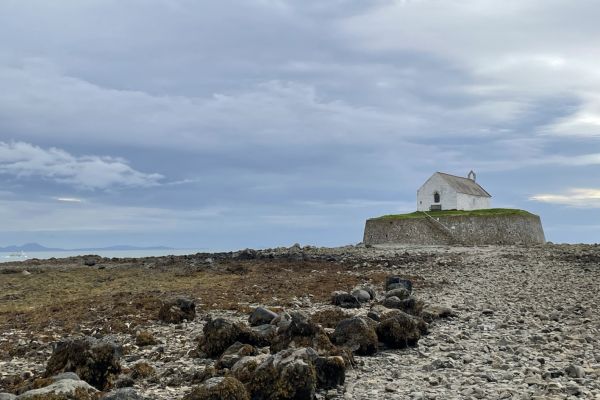 St. Cwyfan's Church in the Sea
