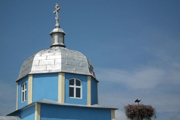 Church of Russian Old believers in Danube delta, Romania