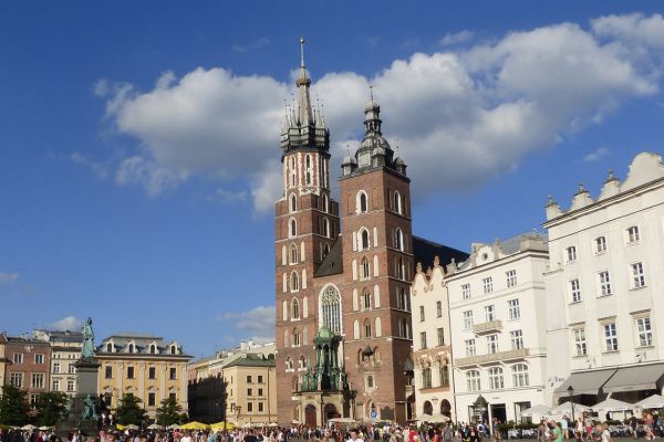 Krakow's main square