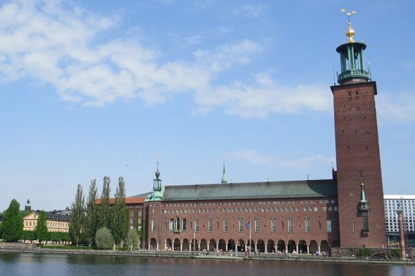Stockholm City Hall, where Nobel prizes are presented