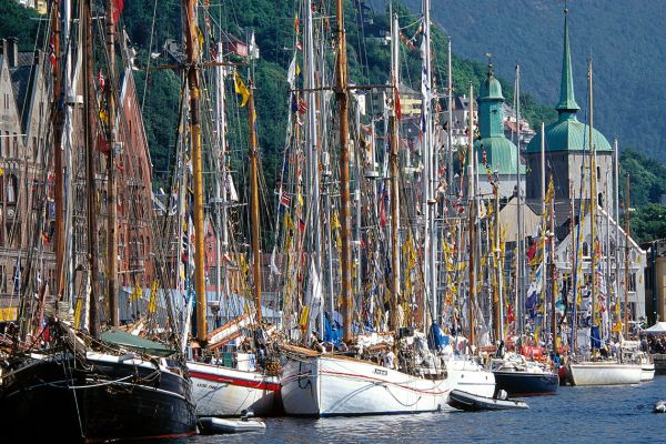 Traditional Norwegian boats