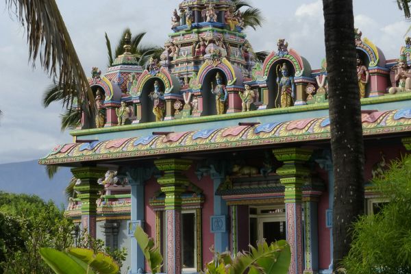 Hindu temple in St Pierre, Réunion