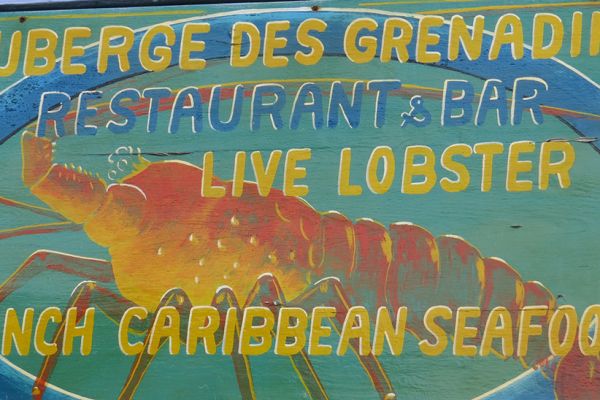 Bequia – fresh lobster for dinner