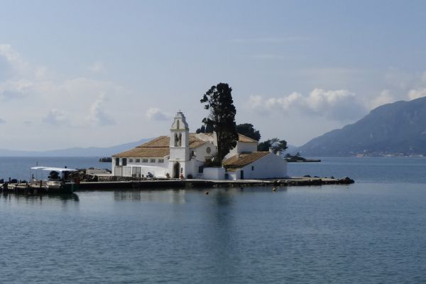 Vlacherna Monastery near Corfu Town