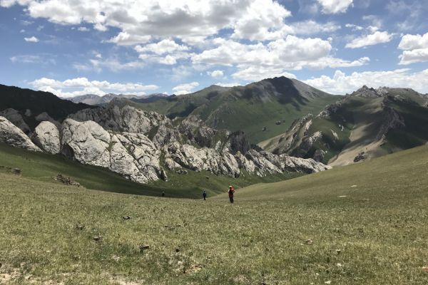 Walking in Kyrgyzstan