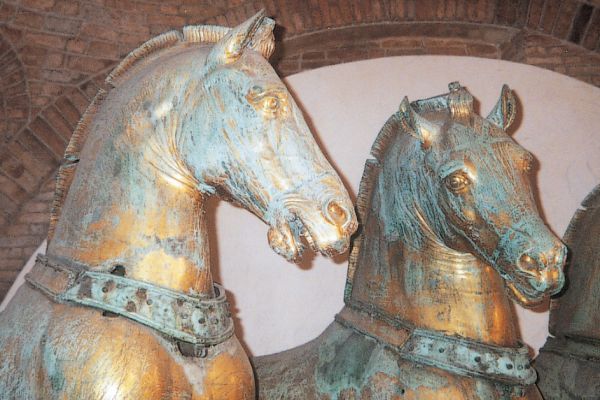 Bronze horses in San Marco, Venice