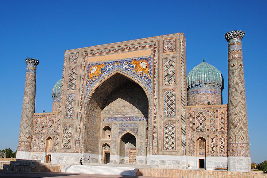 Uzbekistan Mir-i-Arab Madrasah