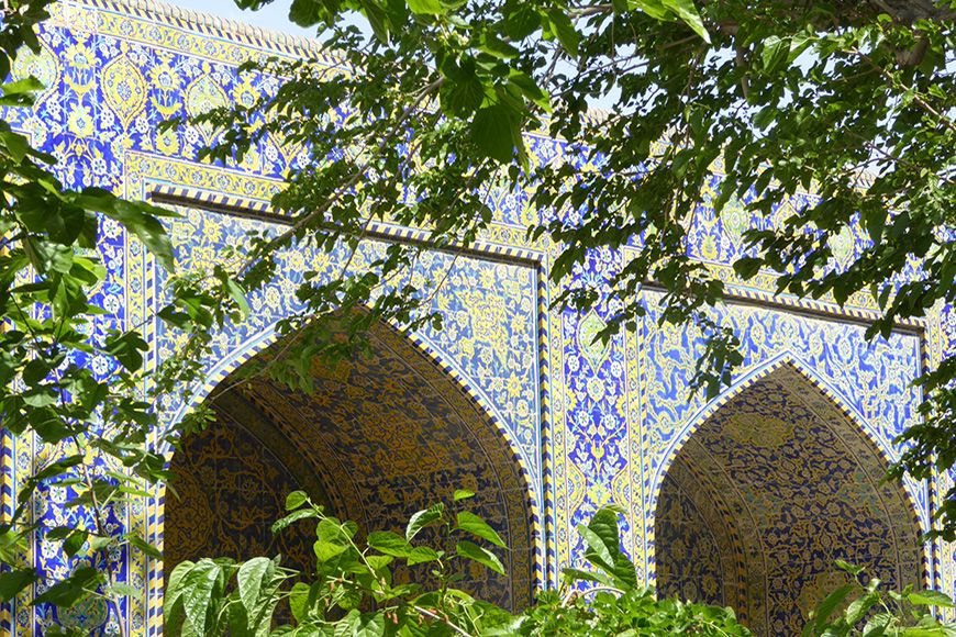 Iran Isfahan tiles