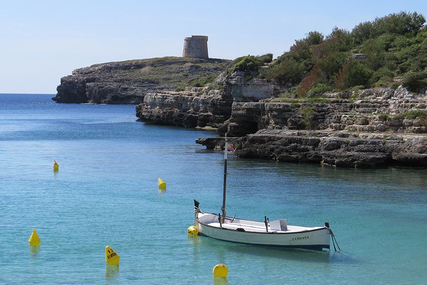 Menorca boat