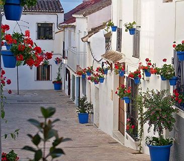 Andalusia white village