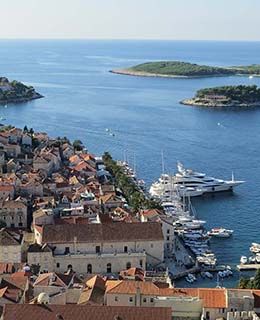 Croatia Hvar view