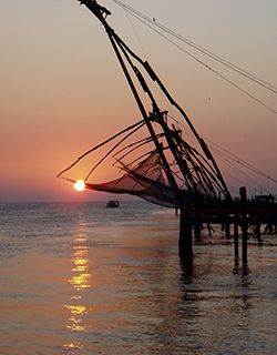 Kerala - fishing nets