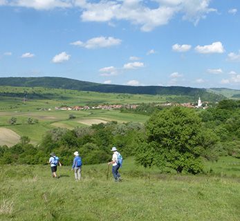 Romania Bunesti walk