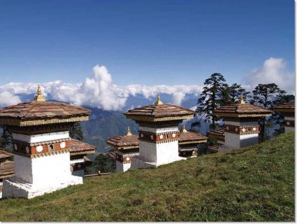 Bhutan - Chortens