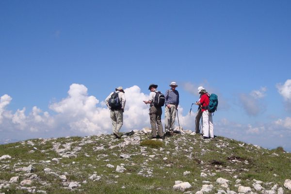 Walking on Bjelasica, Montenegro