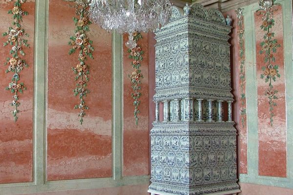Rundale Palace interior, Latvia