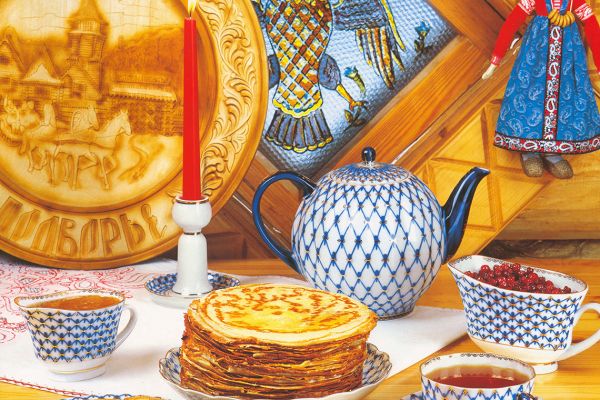 Russian tea service, St. Petersburg