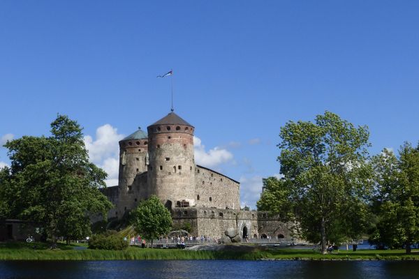 Olavinlinna castle in Savonlinna