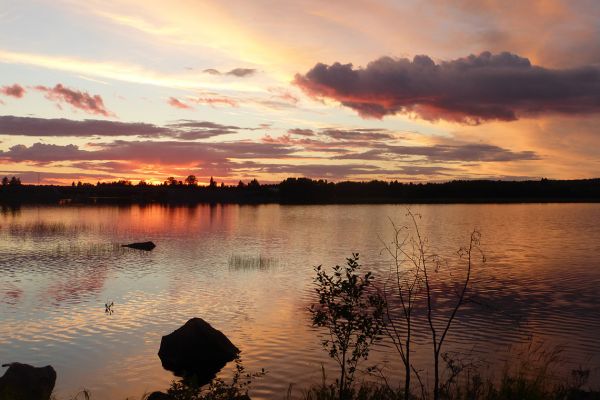 Sunset in Kuhmo