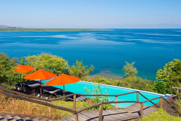 Pumulani Lodge and Lake Malawi