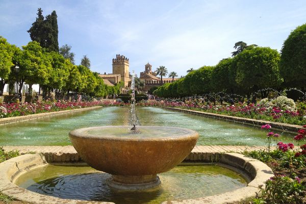 Alcazar Gardens in Cordoba