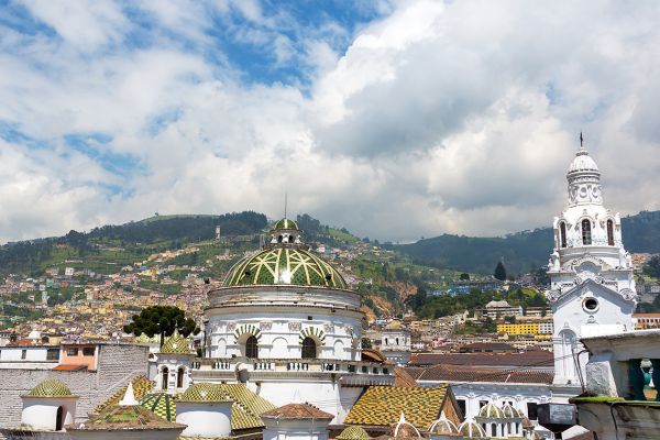 Quito's historic Old Town