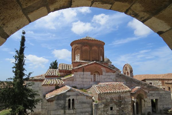 The church at Apollonia, Albania