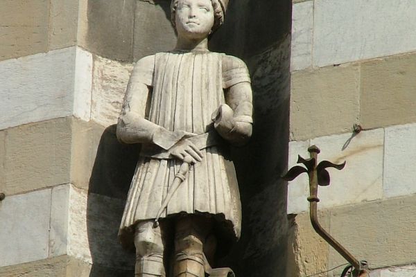 Detail, 12th century  Cathedral of S. Lorenzo, Genoa