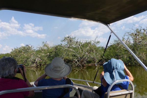 Akagera National Park, boat trip on Lake Ihema