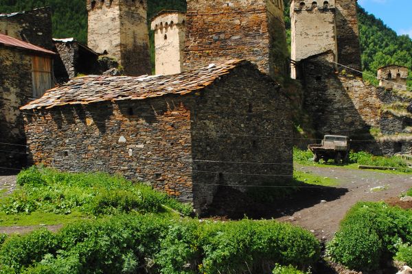 Svaneti towers, Georgia