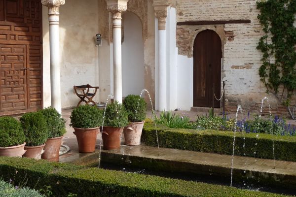 Generalife in the Alhambra complex, Granada