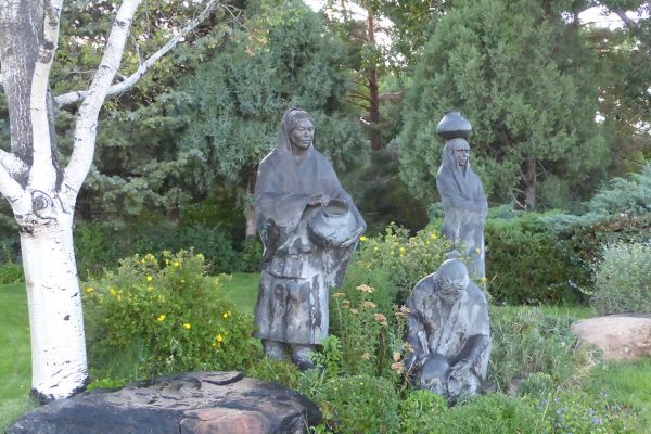 Waterbearers from the New Mexico Capitol Art Collection in Santa Fe