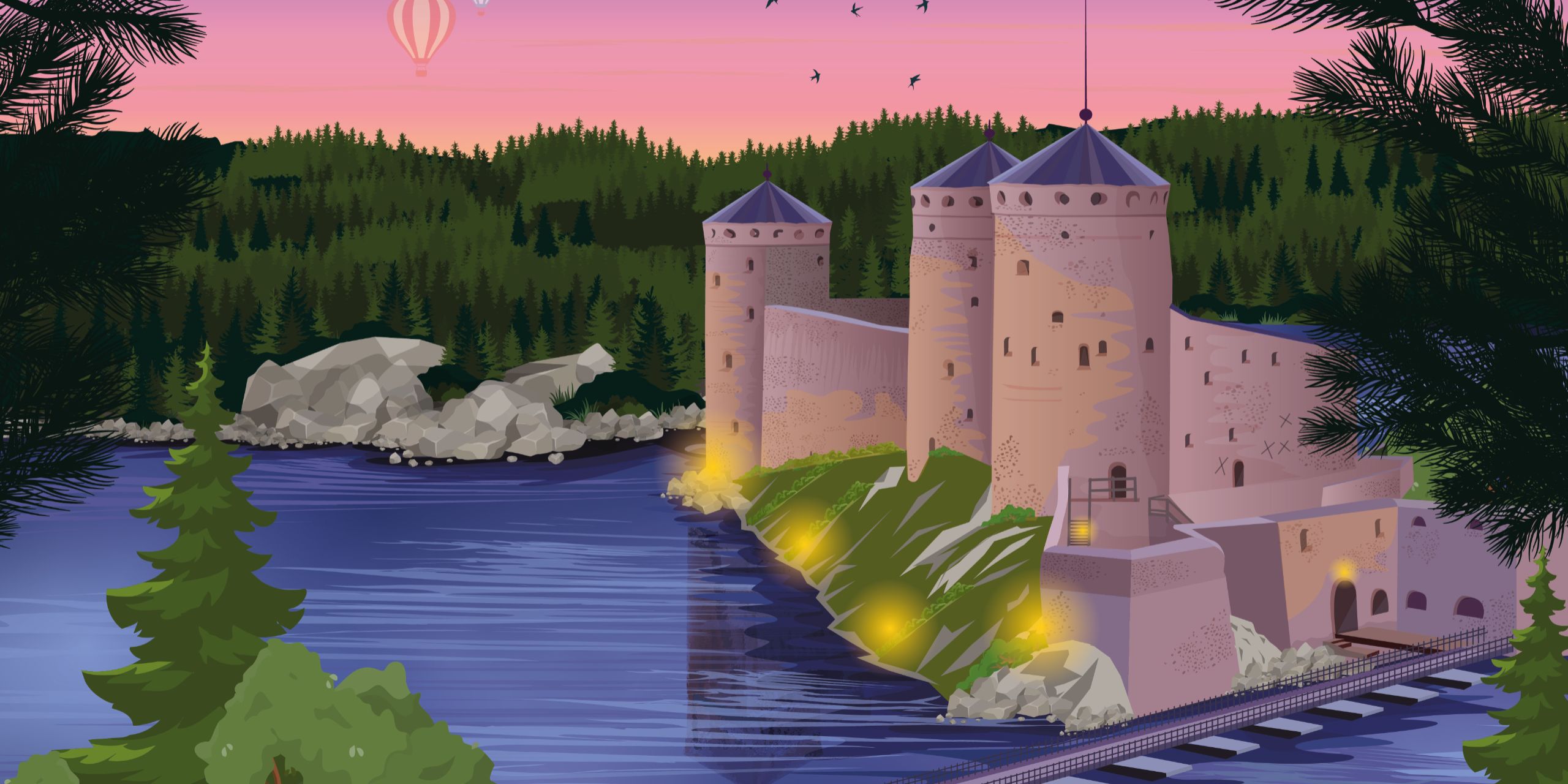 Savonlinna Castle by Laura Bryant Design