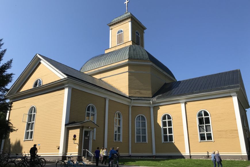 Finland Kuhmo church