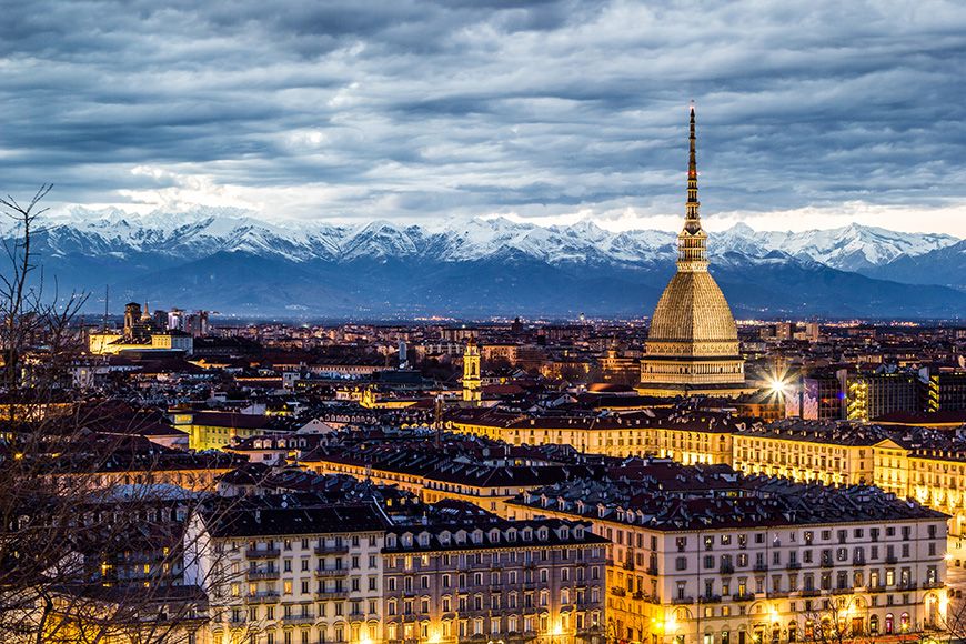 Turin skyline