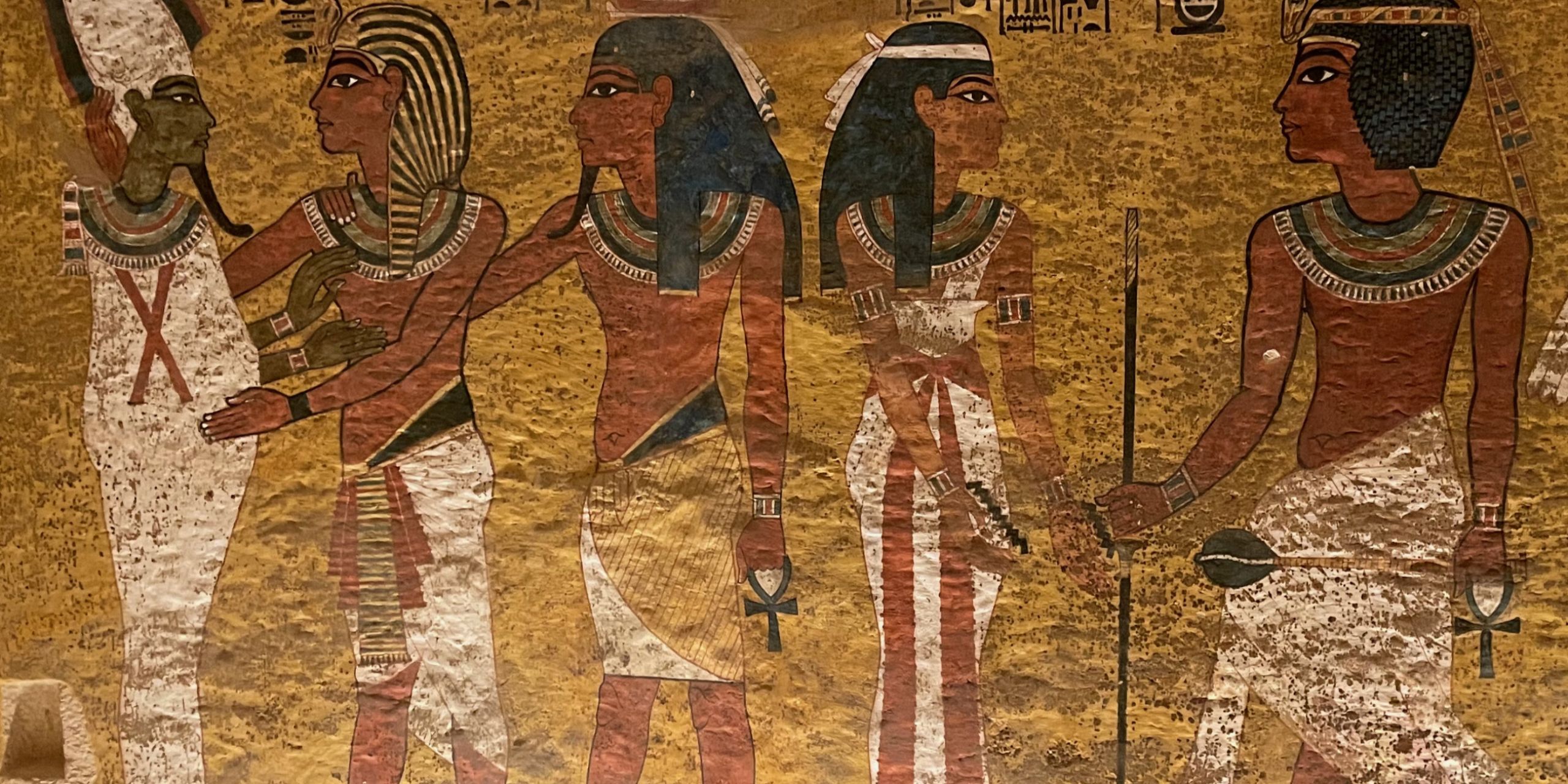 Egypt Tut tomb painting