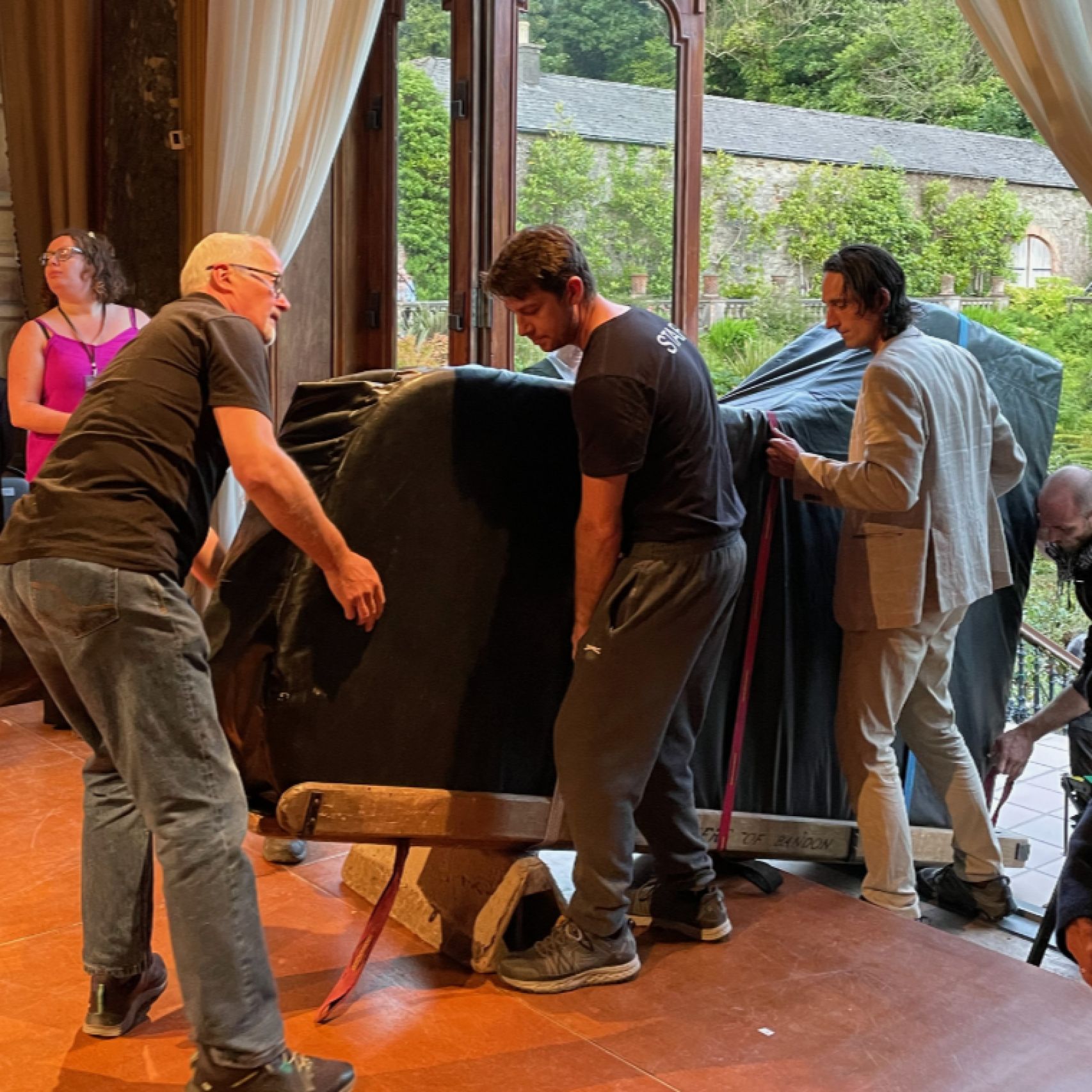 Cork piano removal