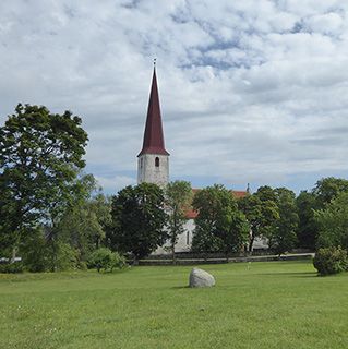 Estonia Kihelkonna church