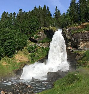 Norway waterfall